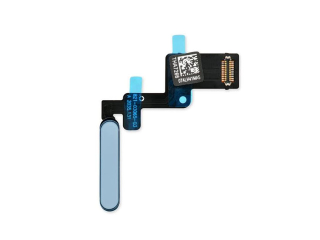 Replacement for iPad Air 4th Generation Power Button Flex Cable A2324 A2325 A2072 A2316 USA (Blue)