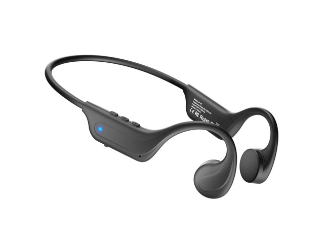 New Bone Conduction Headphones Bluetooth 6.0, Open Ear Earbuds with Mic, Premium Sound, 3 EQ Modes, 10H Playtime, 25g Lightweight, IP65 Waterproof...