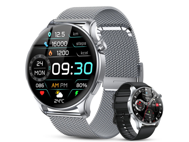Smart Watch for Men Women Fitness: Make Answer Call Running Digital Mens Watches Waterproof Smartwatch Android Phone iPhone Samsung Compatible...
