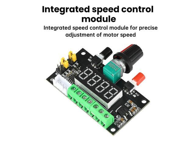12V 24V Stepper Motor Driver Controller Speed Regulator PWM Pulse Signal Generator Module With LED Display