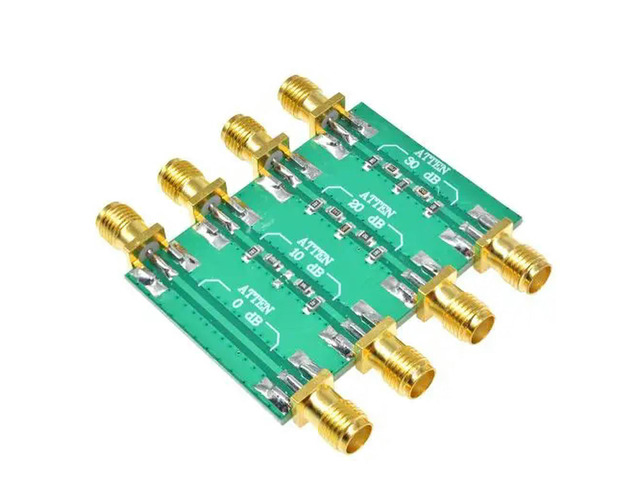 DC-4.0GHz RF Attenuator SMA Double Female Head Radio Frequency Attenuator 200mW RF Power Signal Attenuator Electronic Kit