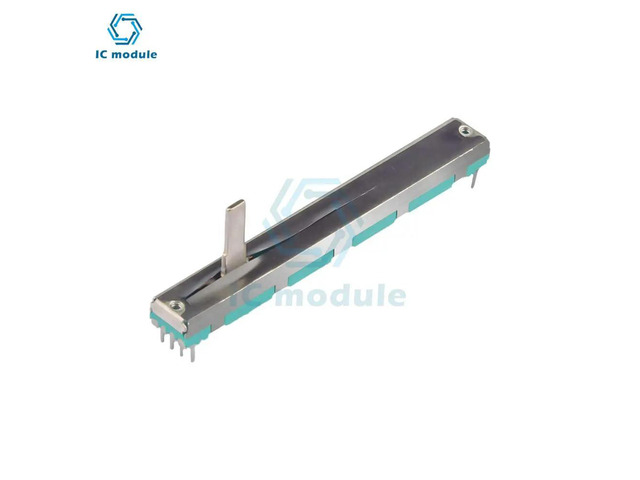 5PCS/Lot Slide Straight Slide Liner Potentiometer Resistor B103 10K Ohm Slide Potentiometer Double Linear 10K Potentiometer