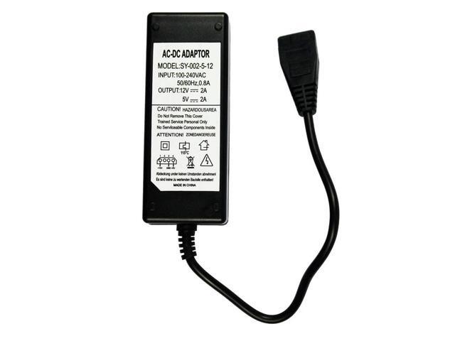 12V 5V 2A optical drive hard disk power supply USB to SATA/IDE parallel port power adapter module