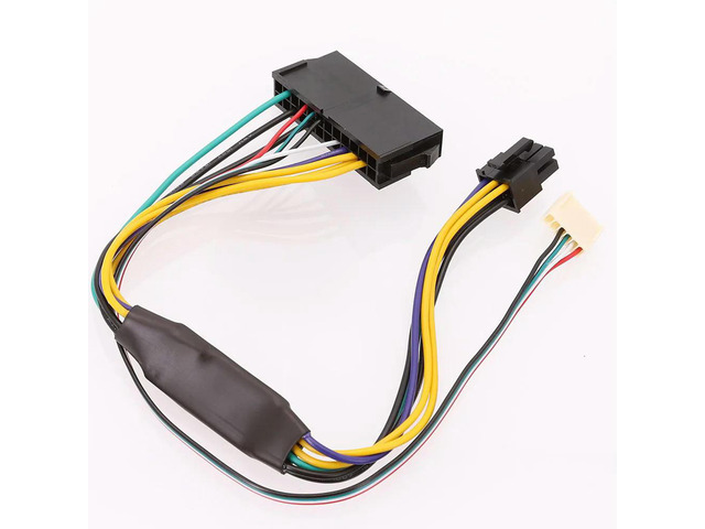 ATX 24pin To 6pin Line Z200/Z210/Z220/Z230/Z240 SFF Server PSU Main Power Supply Cable 30CM