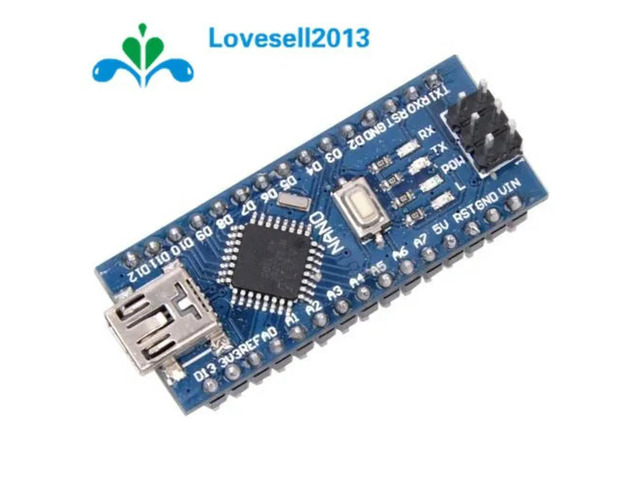 Nano V3.0 CH340G ATmega328 Board Module For 5-12V 16M ATMEGA328P Atmega328P-AU Microcontroller