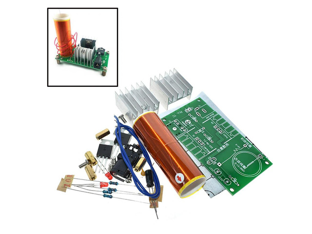 DIY electronic kit Tesla coil generator kit 15W for Plasma horn speaker DIY soldering project kit for learning