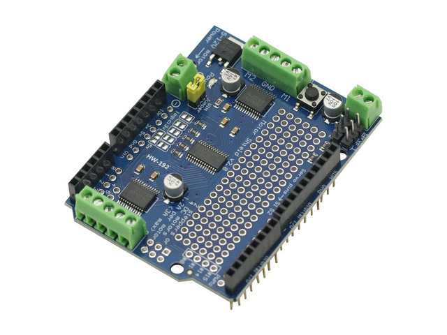 TB6612 Mosfet Stepper Motor PCA9685 Standard IIC I2C PWM Servo Driver Shield V2 For Robot PWM Mega R3 Replace L293D