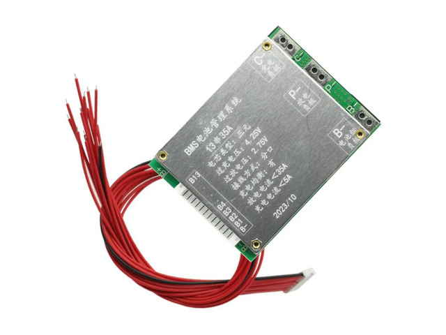 1PCS BMS 13S 35A 48V Li-ion Lithium Pack Charge Protection Board with Balance PCM PCB For Board Module