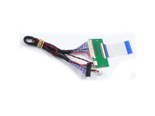 HSD128JUW1 FPC Cable Adapter LVDS Turn Board 30pin 2ch 8bit 50P FPC 6Pin Backlight