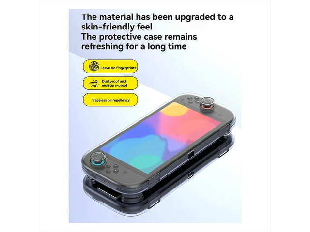 For Switch 2 Host Protective Case with Game Card Slot Shell Box for Switch2 Controllers Enhanced Protection B