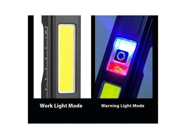 COB Magnetic Work Light Rechargeable LED Inspection Pen Strong Magnetism Inspection Light LED Work Light