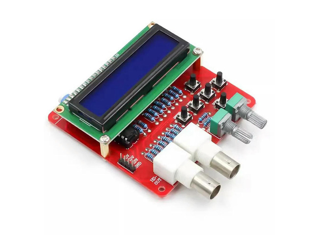 DDS Signal Generator Kit DIY 1-65535HZ Digital Function Generator with Sine Triangle Square Saw Rotating Triangle Waves-A75P