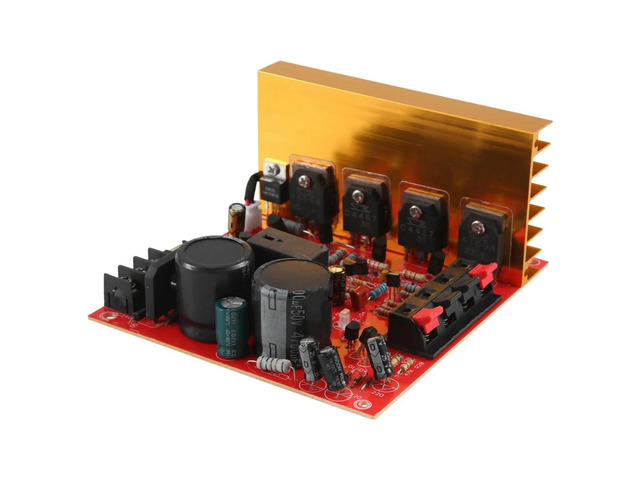N67R-Power Amplifier Audio Board 180W+180W 2.0 Channel FET Speaker Amplifier Sound Preamplifier Dual AC18V-26V with