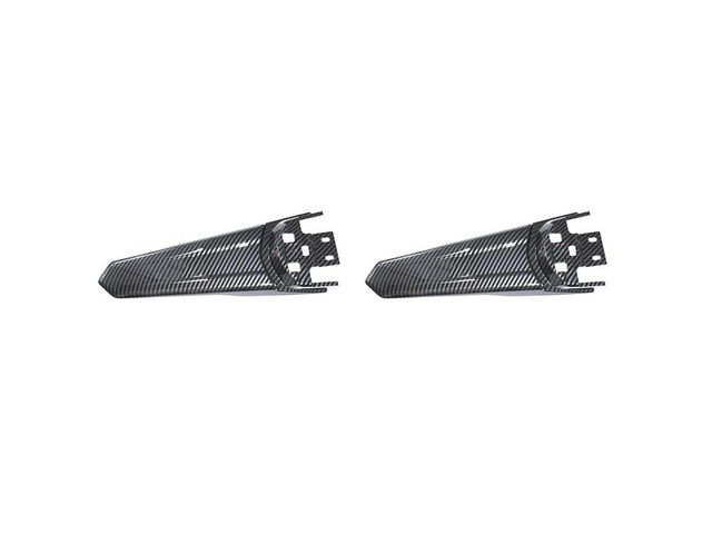 2X Rear Fender Extended Mudguard For Surron Light Bee X/S Segway X260 X160 Electric Dirt Bike Parts Carbon Fiber
