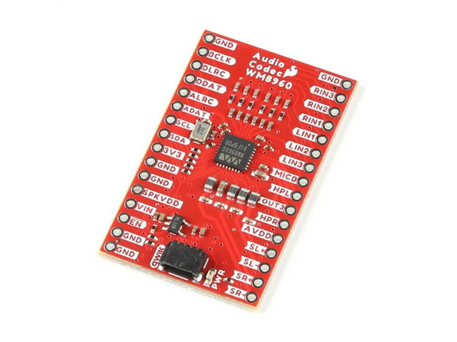 BOB-21250 Audio Codec Breakout - WM8960 (Qwiic) for SparkFun