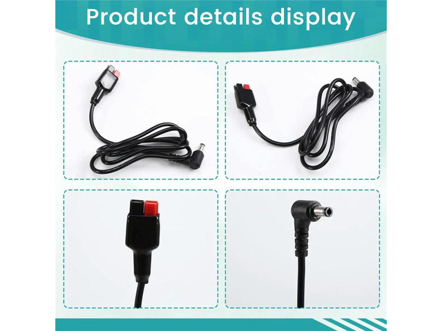 For ICOM IC-705 Short Wave Radio Power Line DC Head Conversion Plug DC Power Cable