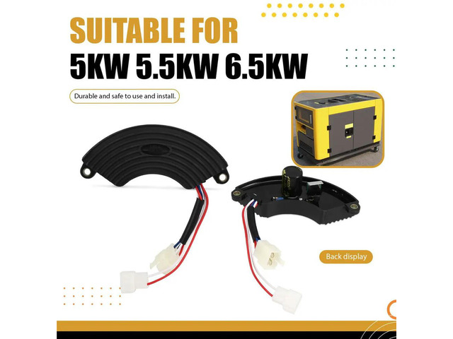 AVR Voltage Regulator KETE5KW1-1 AVR-5KW.100610TT09-6D for Launtop Diesel Gas Generator 5KW 5.5KW 6.5KW Engine