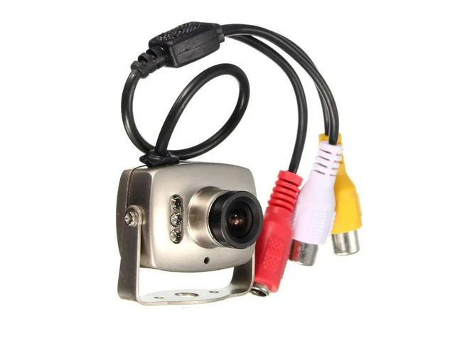 Super Mini l 700TVL CMOS Color Analog Camera 940nm IR Night Vision Video Audio Camera with 3.6mm Lens