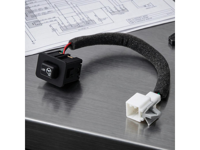 For Tucson Santa Fe Sonata Kia Sportage Steering Wheel Heated Control Switch 93695-3W000 Steering Heat Button