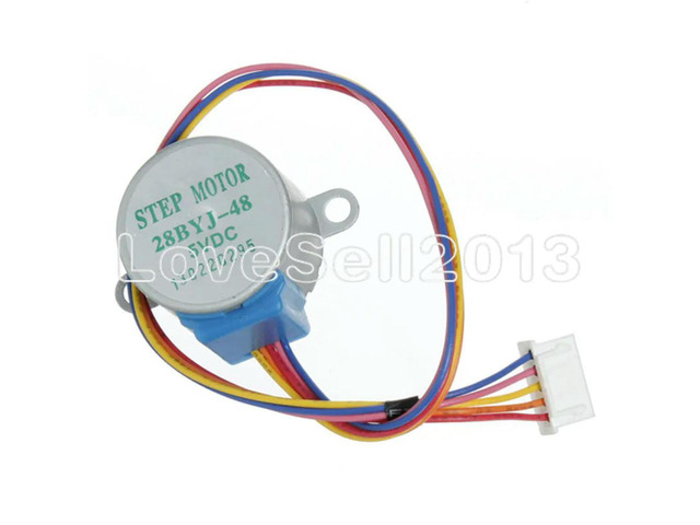 10Pcs/Lot ULN2003 5V 4-phase 5-wire Stepper Motor Gear Motor 28BYJ-48-5V,Micro Mini Electric Step Motor for PIC 51 AVR
