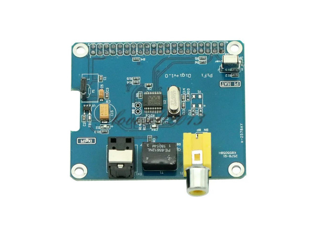 PIHI HIFI Digi+ Digital Audio Sound Card I2S SPDIF Optical Fiber Expansion Board for Raspberry pi 2 model B / B+ / A+