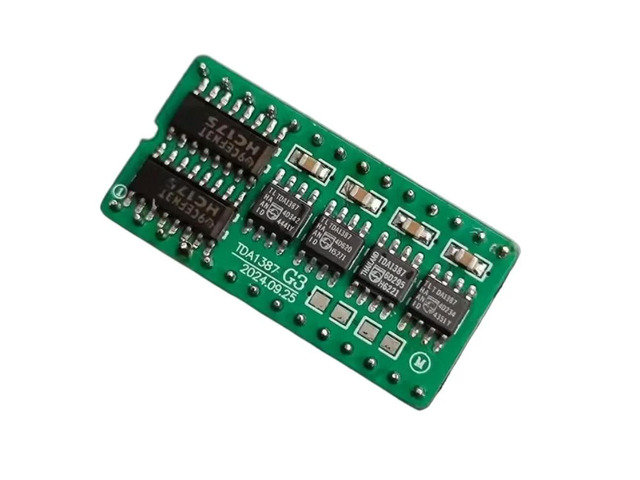 TDA1387 to TDA1541A, 4-tier design