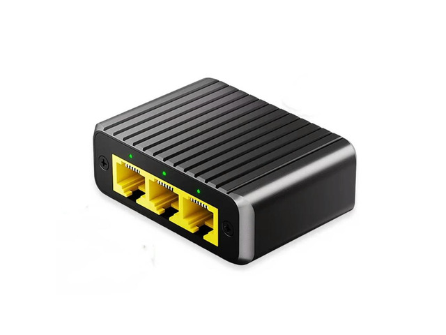 2025 4 Entry Ethernet Extension With l Housing 1000Mbps High Speed Data Transfer For Home Offices And Dormitory