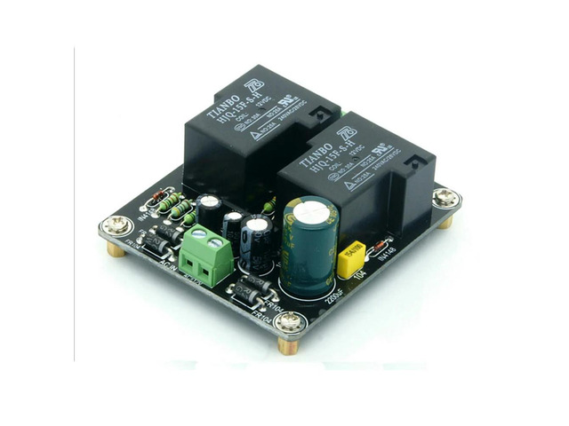 30A High-power Stero Power Amplifier Speaker Protection Board AMP Delay Protect Module