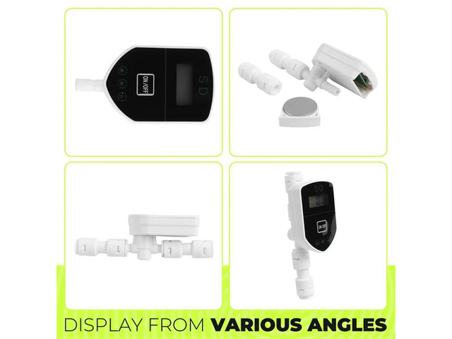 In-Line TDS Meter, TDS Digital Water Tester and PPM Measurement Meter for Monitor, Aquariums, Hydroponics