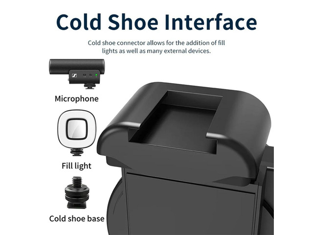 YM-Anti-Shake Selfie Grip For phone With Fill Light Phone Grip Selfie Handle Photo Bracket For Mobile Phone Photography