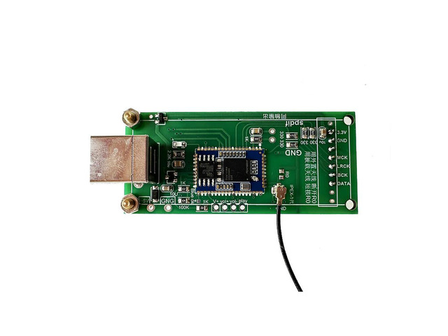 QCC3084 Bluetooth 5.4 Receiver USB Card Supports APTX-HD/LDAC Compatible with Italian Card For DAC Amplifier