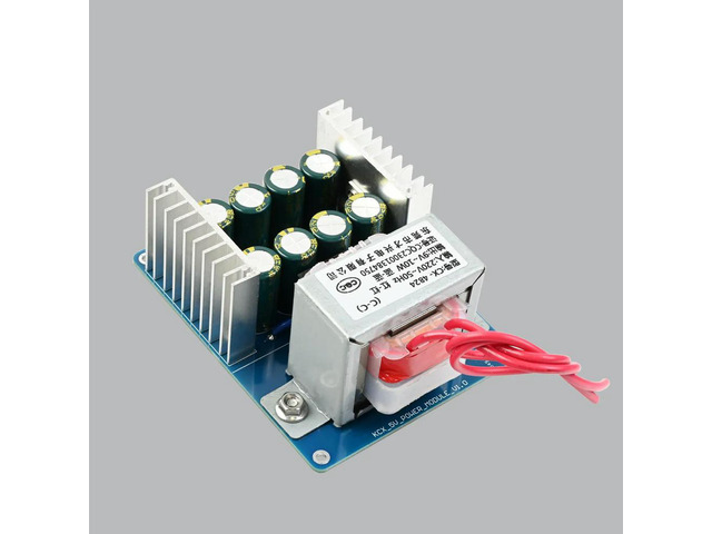 5V Dual-output Linear Voltage Regulator Module LM7805 Transformer Step-down Type with Low Ripple and No Interference