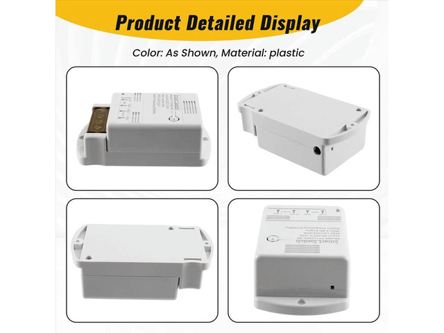 30A Tuya Switch ligent Automation Modules APP Remote Control 12V 24V 20A Relay HIGH POWER 4000W
