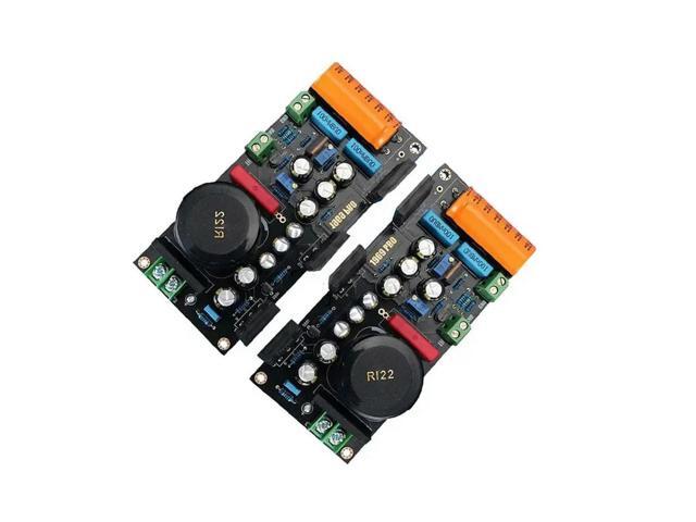 DLHiFi 2pcs Hood 1969 25W Class A Power Amplifier Board Split With Voltage Stabilization Design 2SC5200 Large Tube