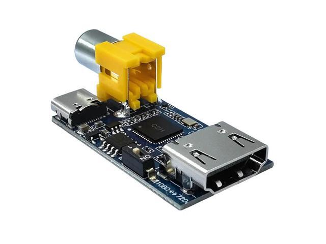 to HDMI Analog Video to HD HDMI Video Output Module 1080P Compatible PAL/NTSC