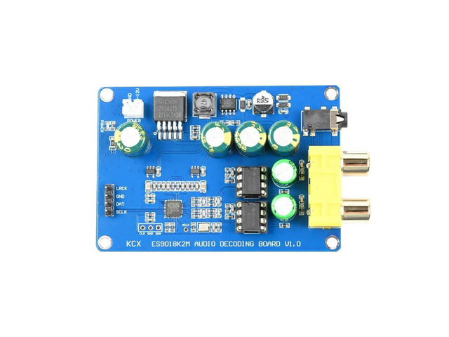 ES9018K2M Audiophile Grade I2S Hi-Fi Audio DAC Decoder Board