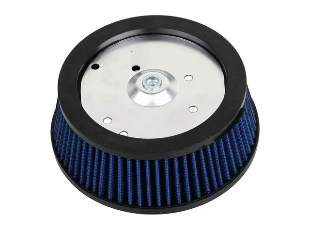 Blue Air Filter Motorcycle Air Cleaner For Softail Touring Dyna 1999- 2017 Trike 08- 16 FXDLS FLSTSE