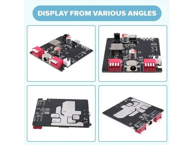 140W Bidirectional Fast Charger Module 2S 3S 4S 5S 6S Lithium Charging Board IP2366 Li-Ion with DC Holder