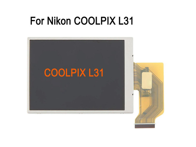 For COOLPIX L31 Camera LCD Display Screen Replacement Part