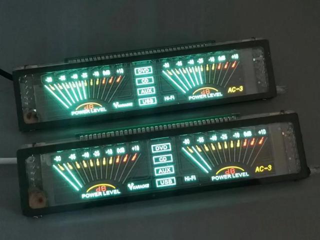 Multimedia VFD Fluorescent Display Module for Car Audio Real-time Audio Indicator LCD Module