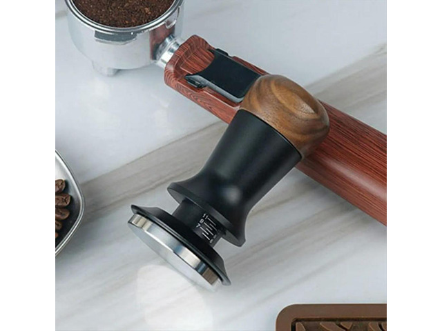51mm Espresso Coffee Tamper Adjustable Height Constant Force Coffee Tamper Stainless Steel Base Internal Spring