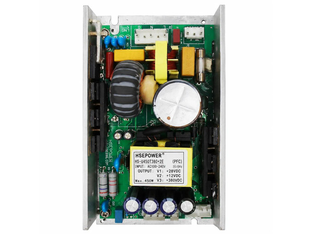 HS-U450T380+2E 450W Stage Light Power Supply PFC Module AC100-240V Output 28V 12V 380V for Moving Head Beam Light