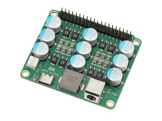 I2S Signal Purifier Isolation Expansion Board CLC Filter for Raspberry Pi4/5/DAC Audio Decoder