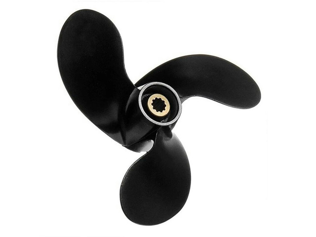 58110-97JA0-019 188X135mm Boat Propeller 7-3/8X5-3/8 A520 For Suzuki Outboard Engines 4-610 Tooth Spline RH 2.5HP