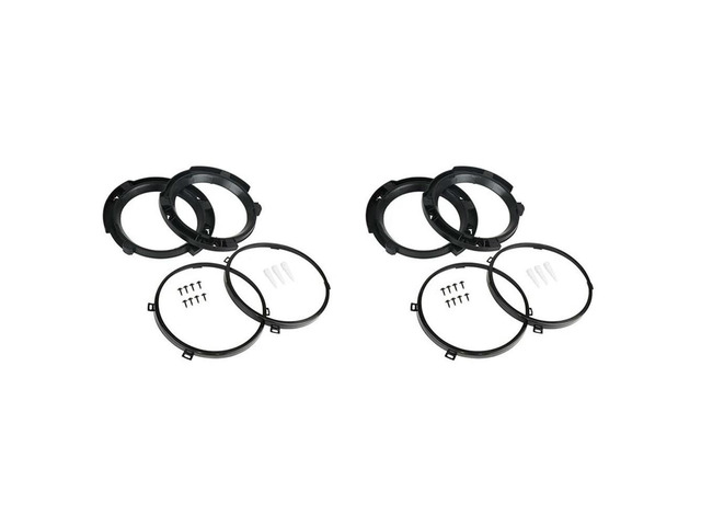 2Pcs 7-Inch Headlight Mounting Bracket Ring Accessories Headlight Holder For Jeep Wrangler 2007-2017