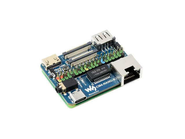 CM4-NANO-B,Nano Base Board (B) for Raspberry Pi Compute Module 4, Same Size as the CM4