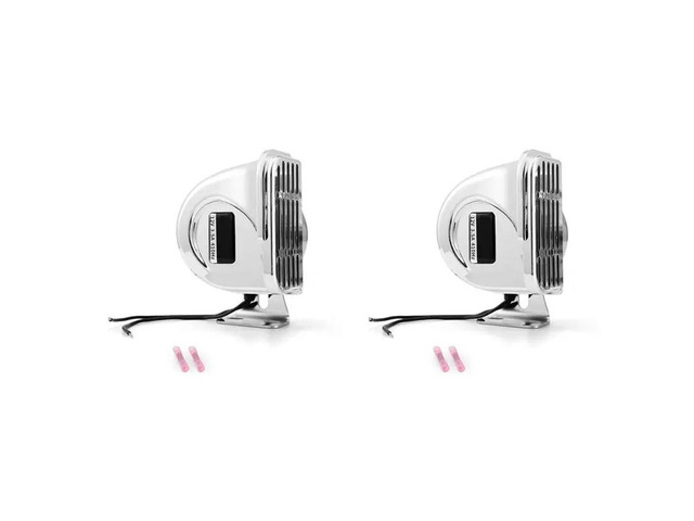 2X 12V Marine Snail Electric Horn 304 Stainless Steel Super Loud Car Horn Waterproof Warning Electric Horn B