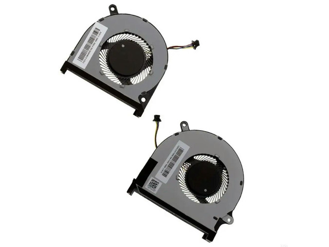 2025 DC5V 0.5A 4Pin Laptop CPU + GPU Cooling Fan Notebook Radiators for 15 7590 7591 7590 P83F Seriess