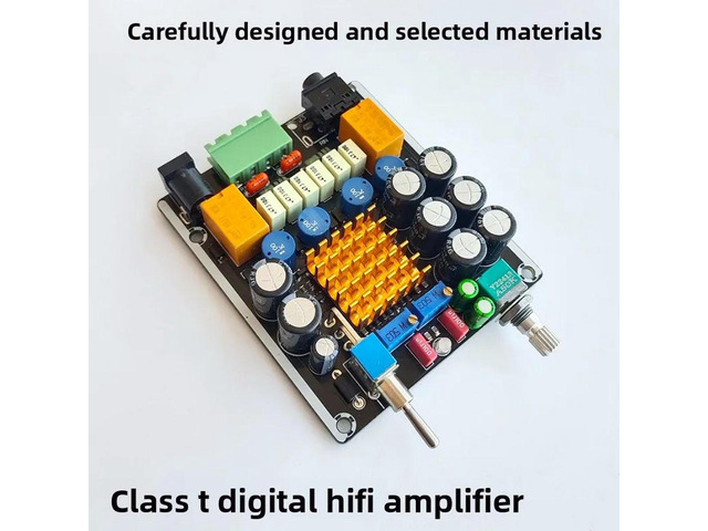 TA2021B Amplifier Computer Digital Amplifier Board 12V Large Capacitor Audiophile Materials TA2022 2020 TA2024