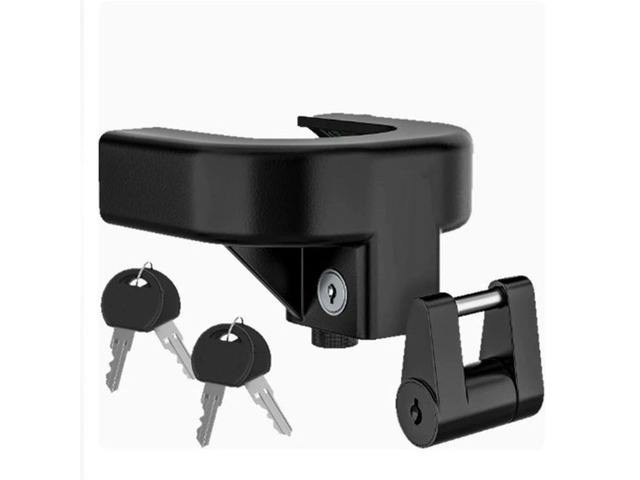 Trailer Coupler Locks(For 2') Heavy Duty Anti-Theft Hitch Lock Kit For RV, Camper, Boat Trailer